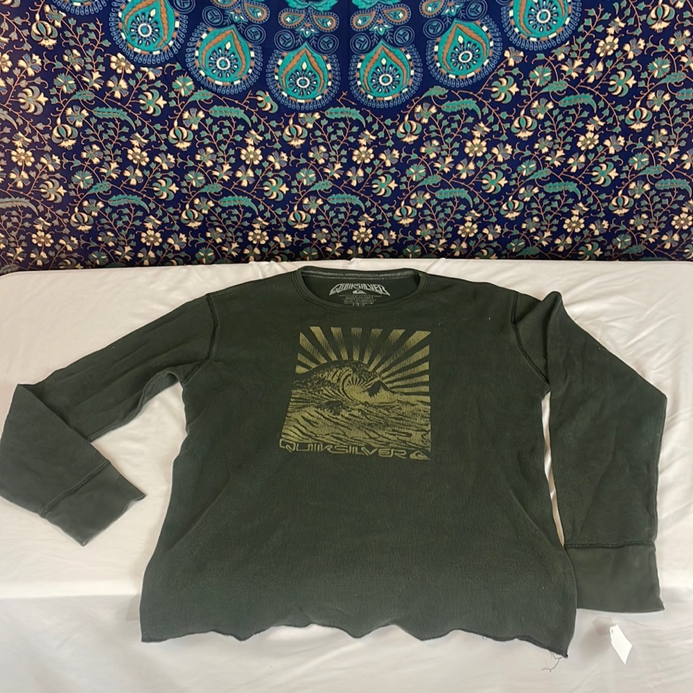 Quicksilver shrunken cotton shirt